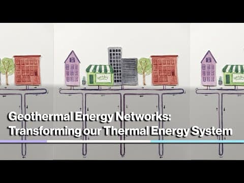 RES.ENV-007 Geothermal Energy Networks: Transforming Our Thermal Energy System
