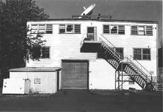 Entrance to D-wing of the old Building 20.