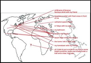 Reach out and map someone.