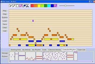 MusicPainter screenshot.